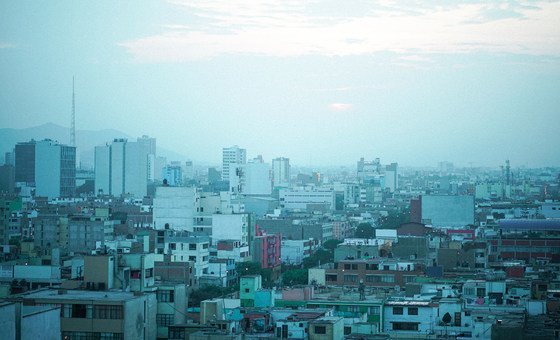 Vista panorámica de Lima, la capital de Perú.